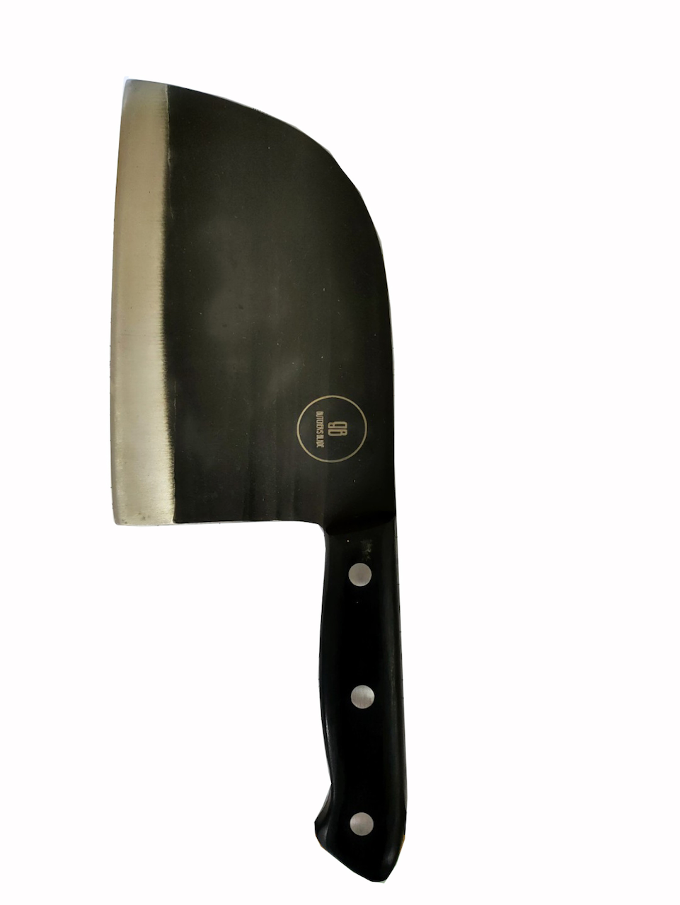 This Serbian High Carbon Butcher's style cleaver is big and solid knife that can chop or cut just about anything you can thow at it. It is heavy and makes cutting almost anything feel like slicing thru butter. Crooked Butcher projama cooling